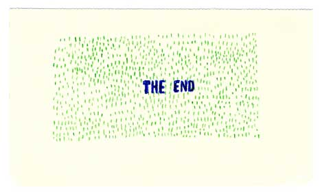 @ Benoît Grimalt, The end, 2011 - sélection Lola Gassin