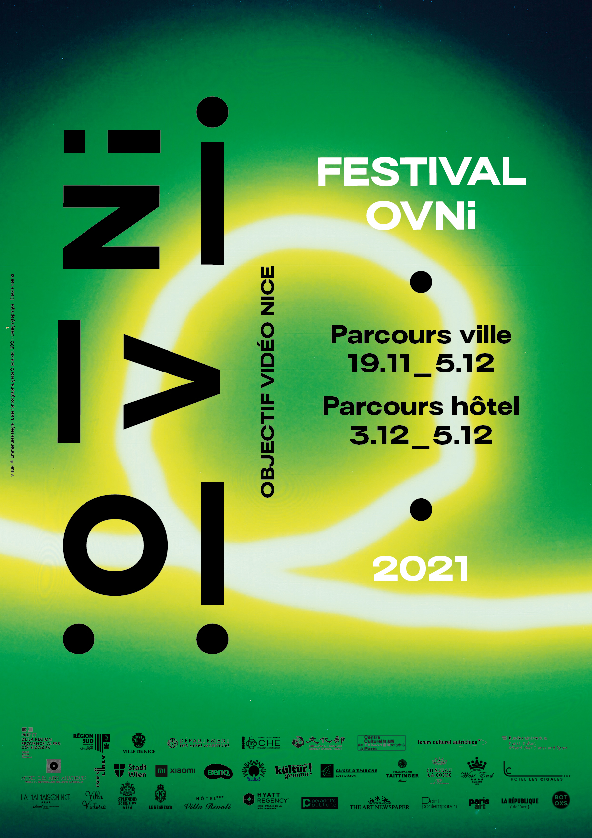 © Graphisme Claude Valenti / Fond visuel Emmanuelle Nègre, 2021