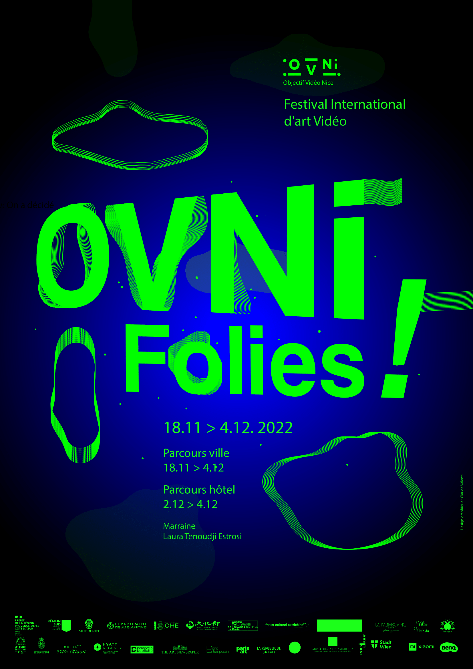 © Affiche OVNi Folies! ; Claude Valenti