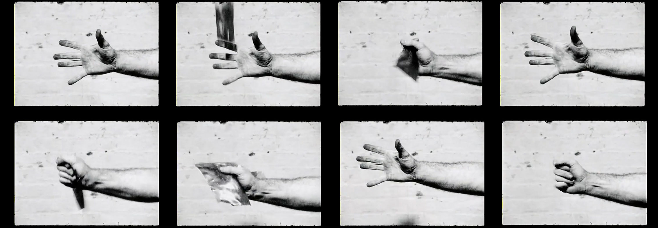 ©Richard Serra Hand Catching Lead